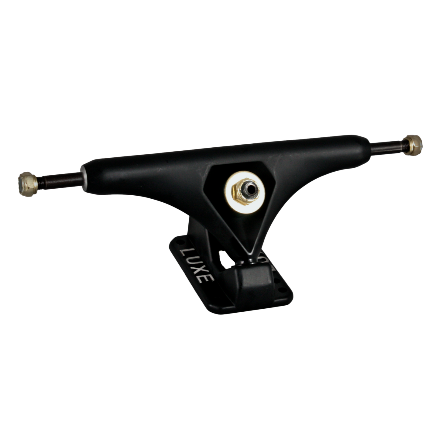 LUXE Lite 180mm hollow kingpin downhill longboard trucks matte black