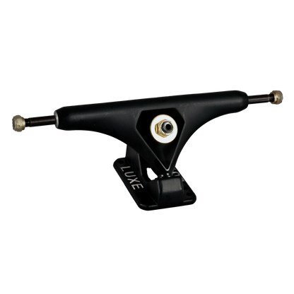 LUXE Lite 180mm hollow kingpin downhill longboard trucks matte black