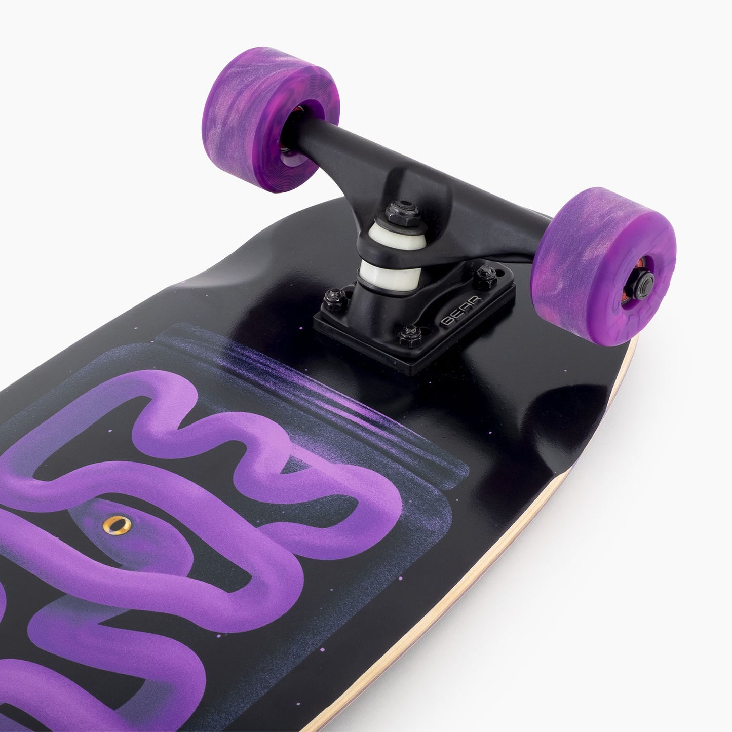 Landyachtz Tugboat Purple Snek Cruiser Longboard Complete