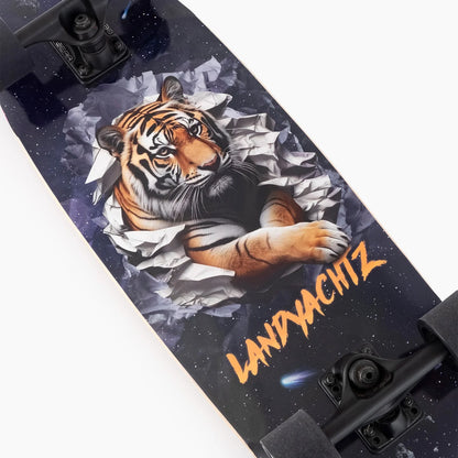 Landyachtz Tugboat Space Tiger Cruiser Longboard Complete