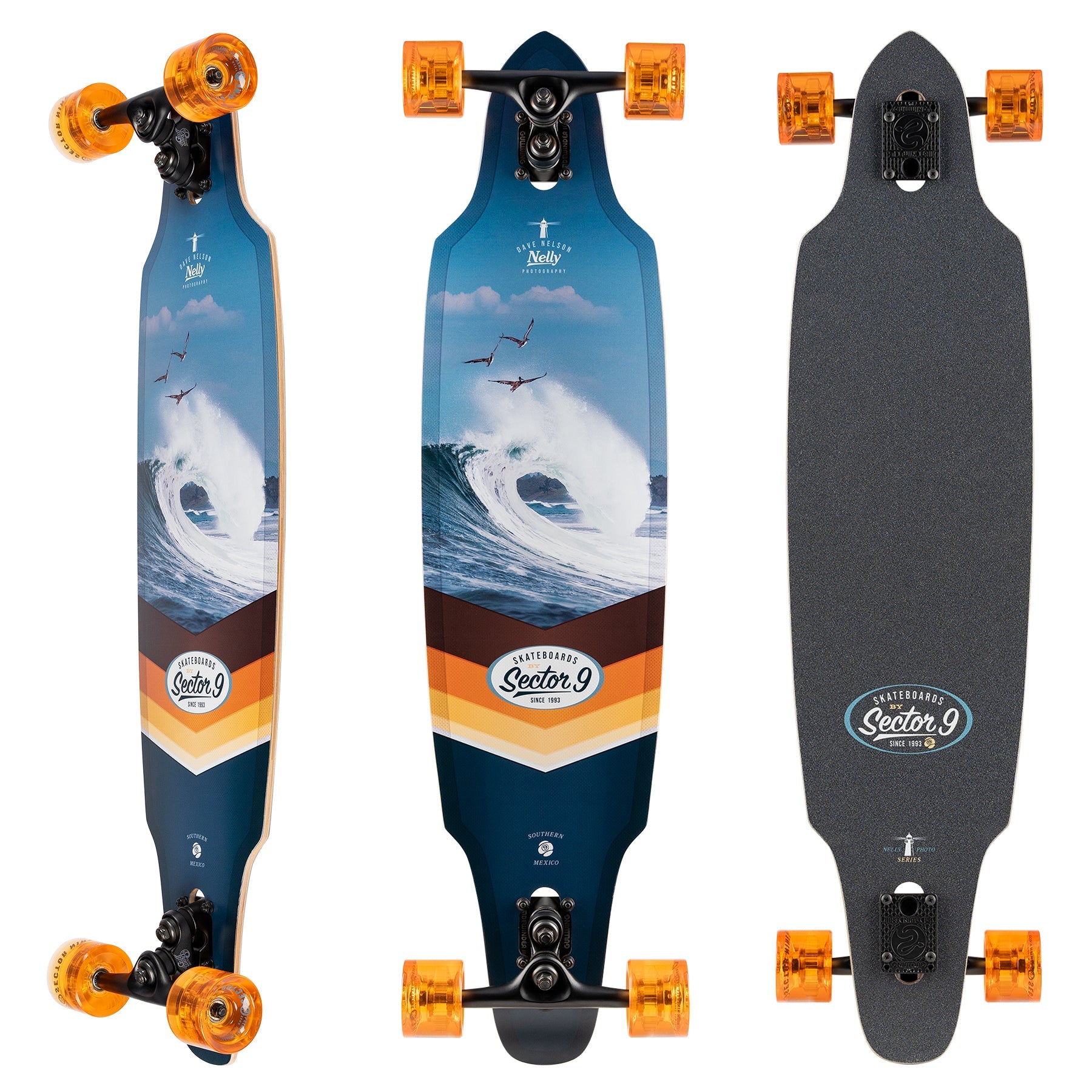 Sector 9 Wander Wings Drop Through Longboard Complete