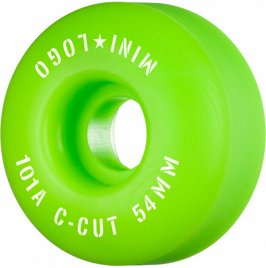 Mini Logo C-Cut "2" 54mm 101A Skateboard Wheels, Green