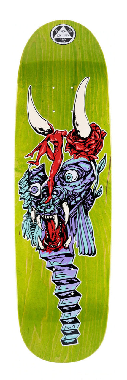 Welcome Skateboards Beauty on Atheme 8.8in x 31.75in Egg Shaped Skateboard Deck