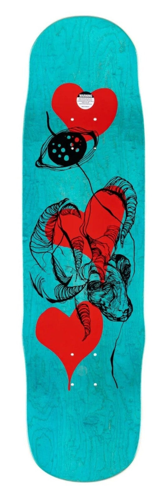 Welcome Skateboards Daniel Vargas Tusk on Effigy 8.8in x 32.5in Shaped Skateboard Deck