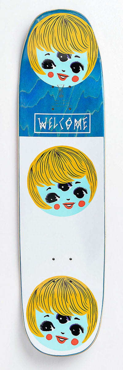Welcome Skateboards Peggy on Son of Moontrimmer 8.25in x 32.125in Skateboard Deck