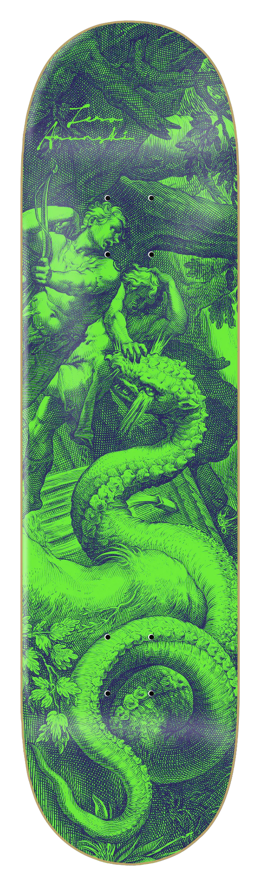 Zero Adam Arunski Renaissance 8.5in x 32.3in Skateboard Deck