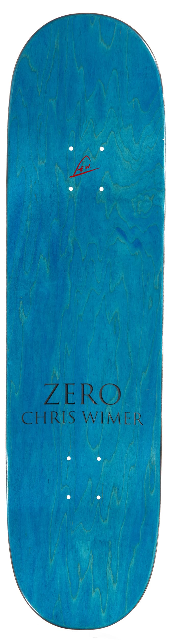 Zero Chris Wimer Lewandowski "Eternal Walking" 8.5in x 32.3in Skateboard Deck