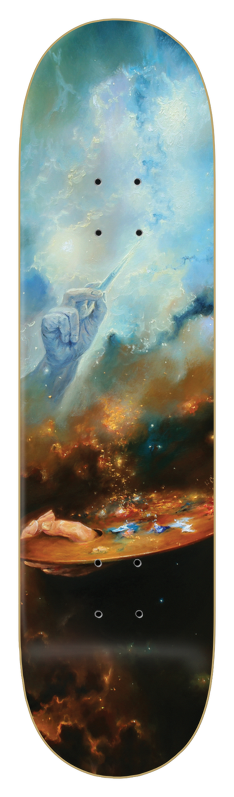 Zero Ryan Sheckler Lewandowski "Light Painting" 8.5in x 32.3in Skateboard Deck