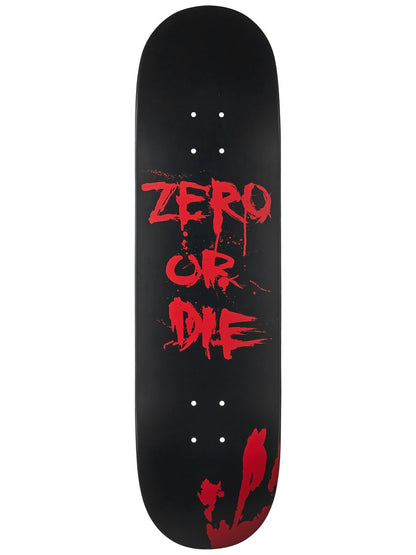 Zero Skateboards Zero or Die 8.5in x 32.3in Skateboard Deck