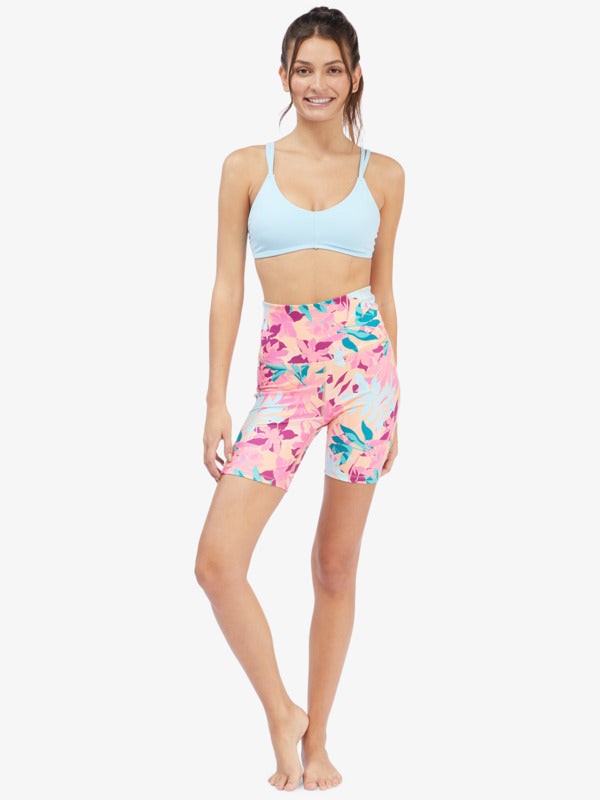 Roxy Women's Kaileo Sports Bra Cool Blue