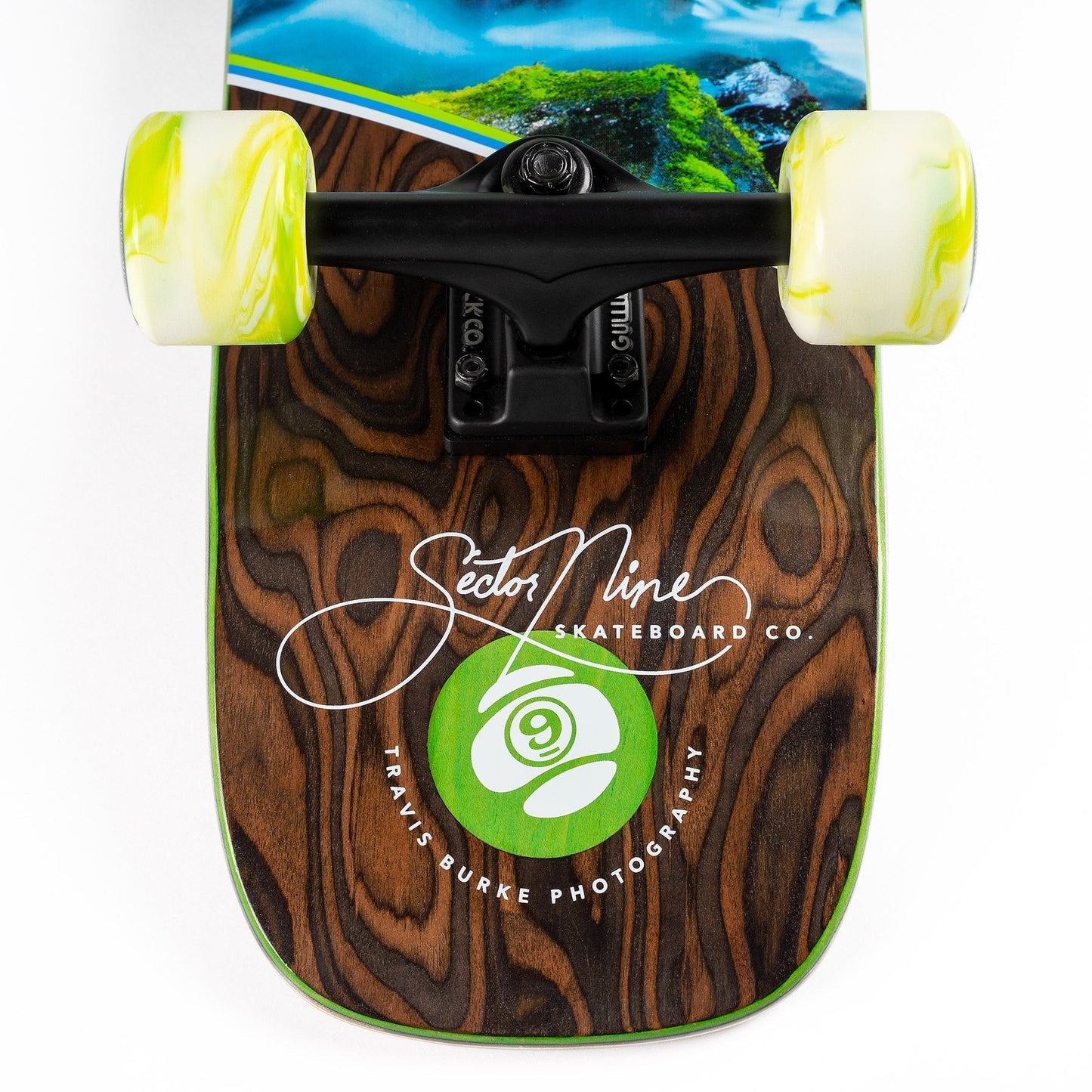 Sector 9 Cascade Ninety Five Kicktail Cruiser Longboard Complete