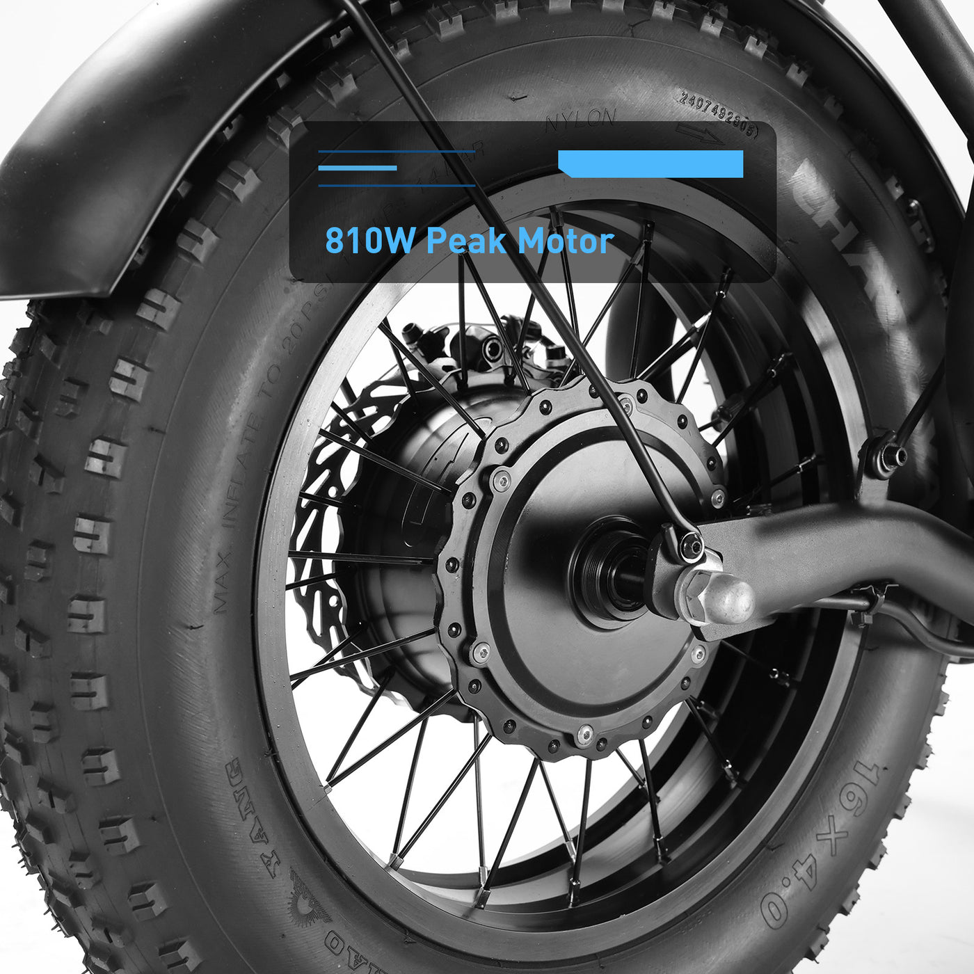 Hiboy U2 Pro 750 Watt Fat Tire Electric Seat Scooter