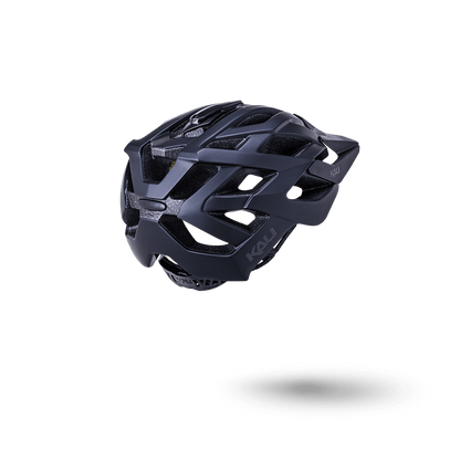Kali Protectives Lunati 2.0 Enduro Bicycle Helmet Solid Matte Black Gloss Black