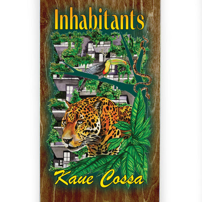 Habitat Kaue Cossa Inhabitants 8.25in x 32.25in Skateboard Deck