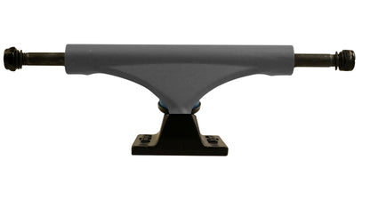 Litezpeed Color / Black Base Skateboard Trucks - 5.25" Hanger / 8.0" Axle Gunmetal