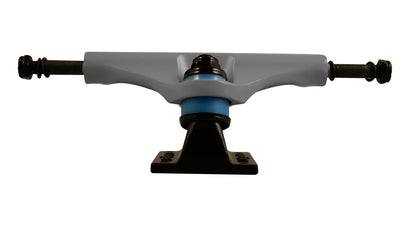 Litezpeed Color / Black Base Skateboard Trucks - 5.25" Hanger / 8.0" Axle Gunmetal