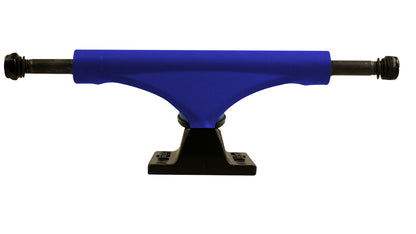 Litezpeed Color / Black Base Skateboard Trucks - 5.25" Hanger / 8.0" Axle Navy