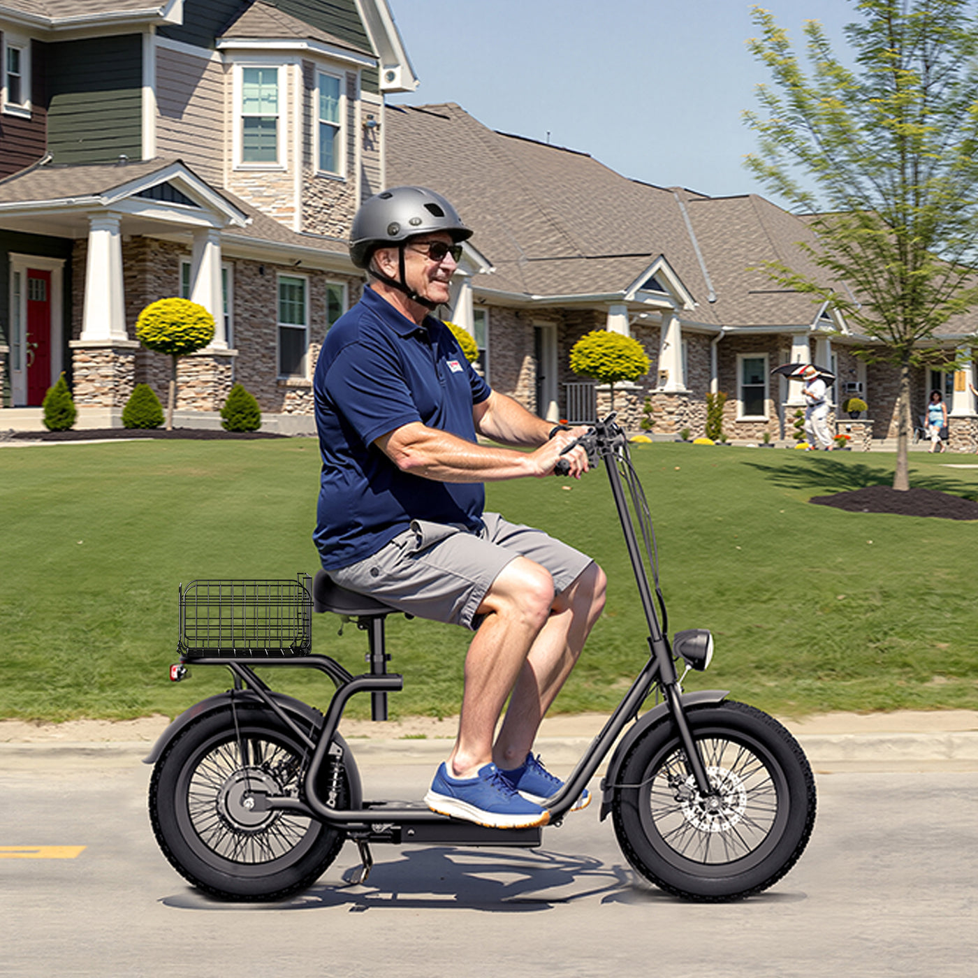 Hiboy U2 Pro 750 Watt Fat Tire Electric Seat Scooter