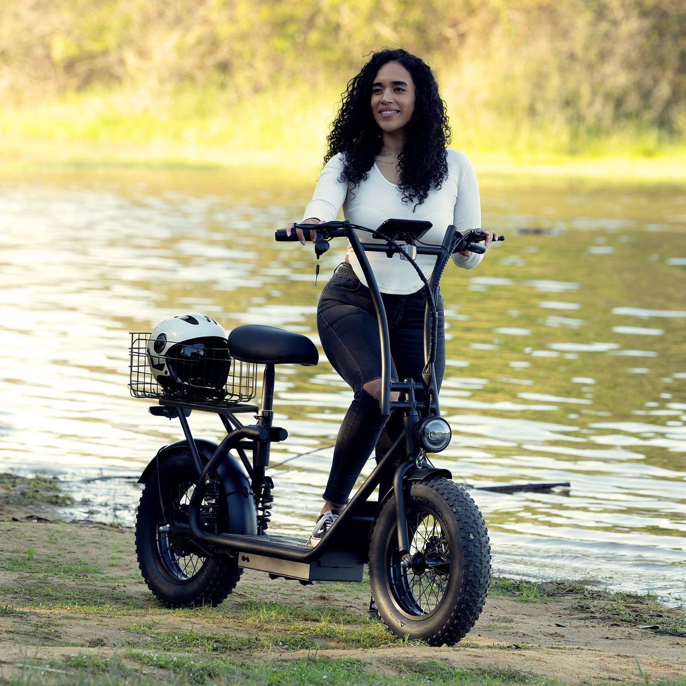 Hiboy U2 Pro 750 Watt Fat Tire Electric Seat Scooter