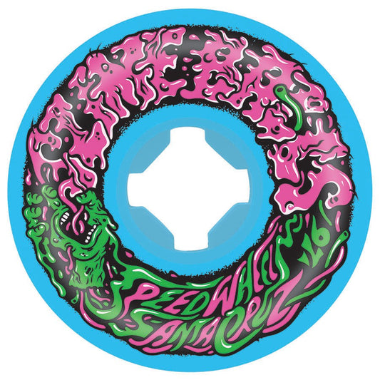 Slime Balls Wheels Vomit Mini Blue 53mm 97a Skateboard Wheels