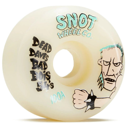 Snot Dead Dave Bad Bois 54mm 100a Glow in the Dark Skateboard Wheels