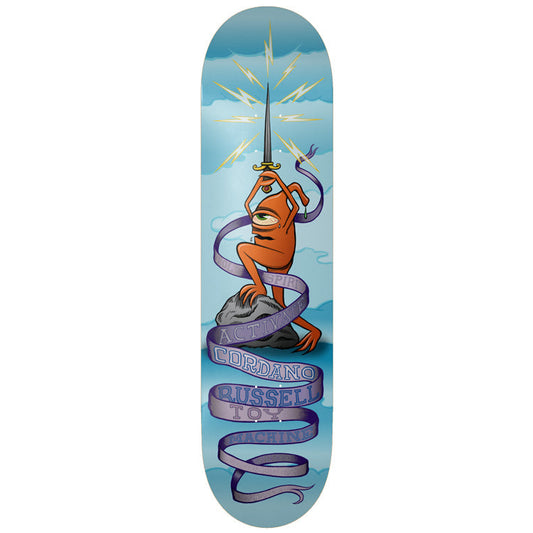 Toy Machine Cordano Russell Activate 8.25in x 31.75in Skateboard Deck