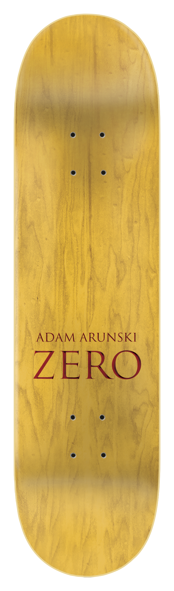 Zero Adam Arunski Holographic Dragon 8.5in x 32.3in Skateboard Deck