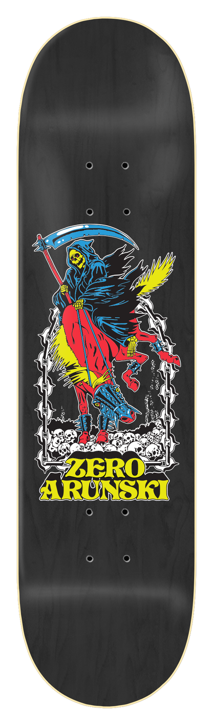 Zero Adam Arunski Dark Horse 8.625in x 32.25in Skateboard Deck