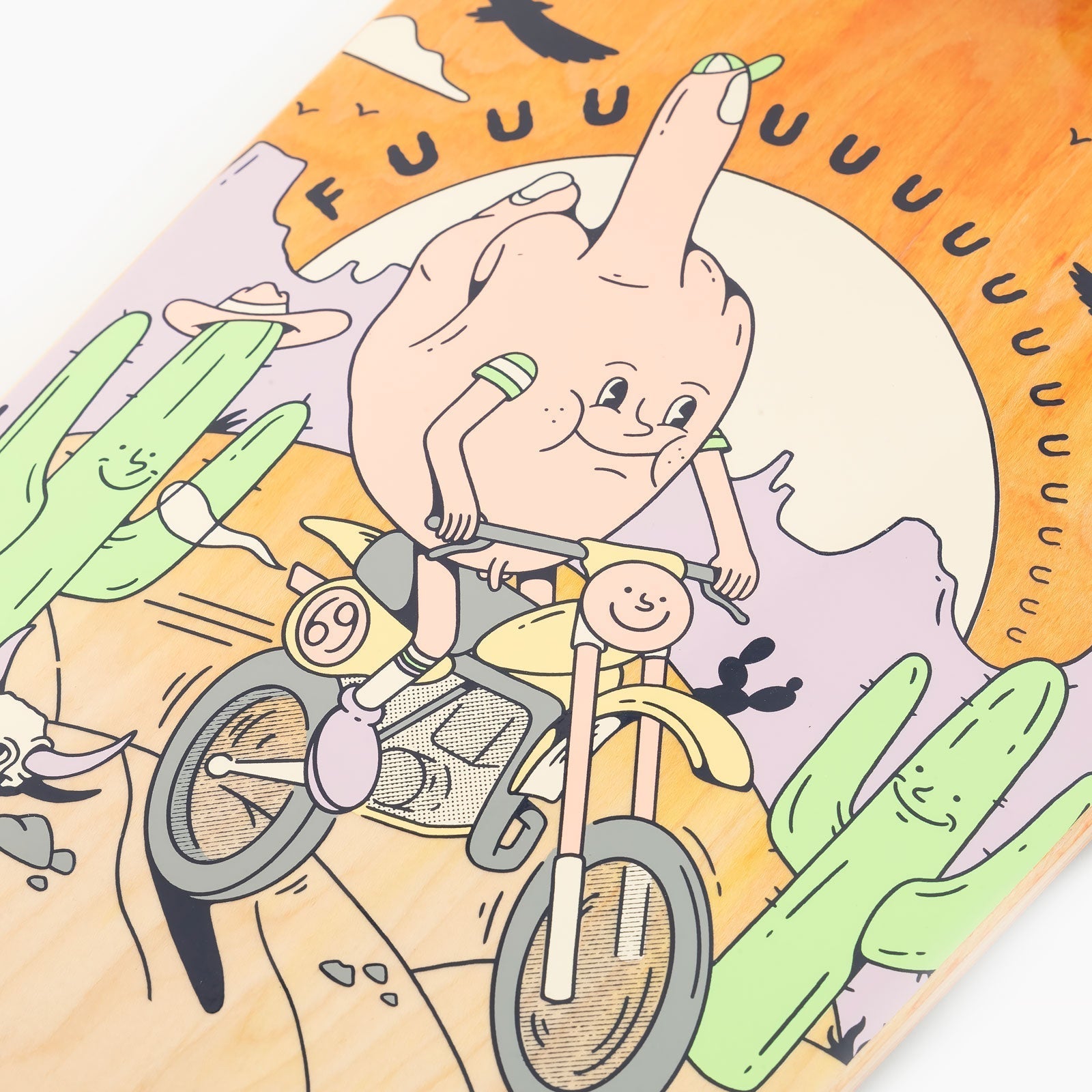 Landyachtz ATV Ditch Life Moto Fun Complete Art Graphic