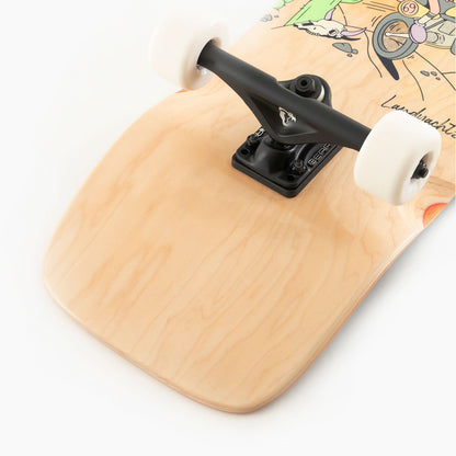 Landyachtz ATV Ditch Life Moto Fun Complete Bottom Tail Back
