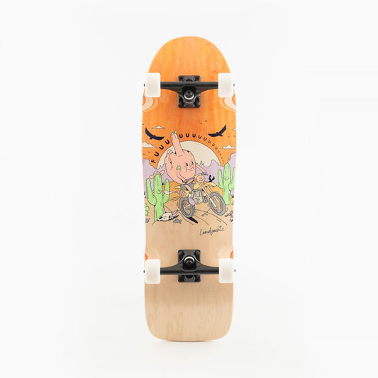 Land yachtz ATV Ditch Life Moto Fun Cruiser Longboard Complete Bottom Main