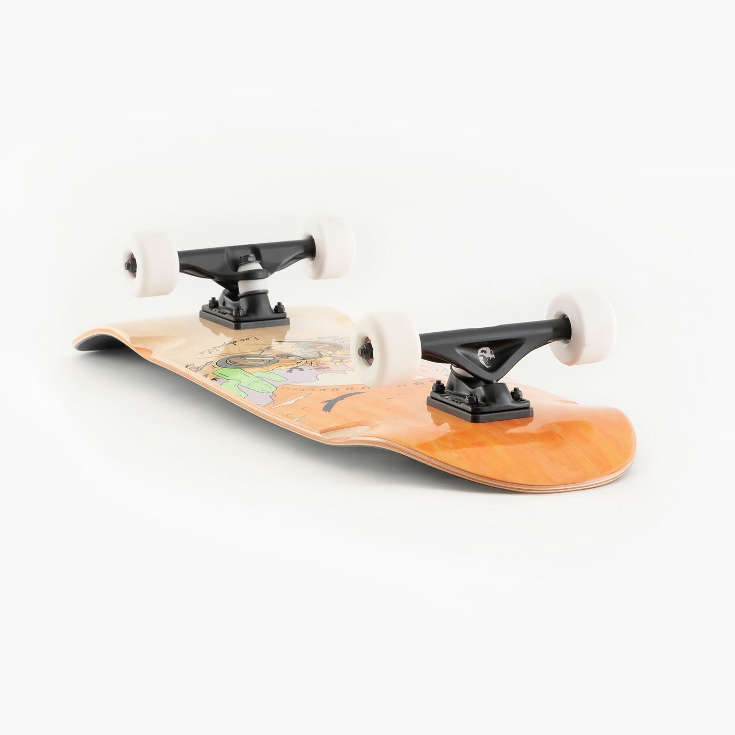 Landyachtz ATV Ditch Life Moto Fun Complete Bottom Trucks Wheels