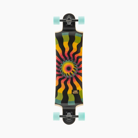 Landyachtz Fixed Blade 38 Gravity Complete Gen 6 180mm Black 70mm 80a Mini Zombie White Bottom