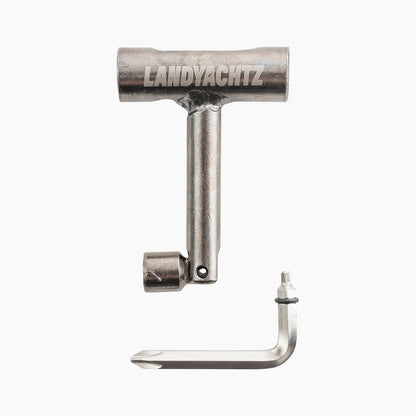 Landyachtz Engraved Metal T-Tool Skateboard Tool screwdriver separate