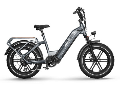 Himiway Big Dog EBike Electric Cargo Bike 400 pounds payload Gray