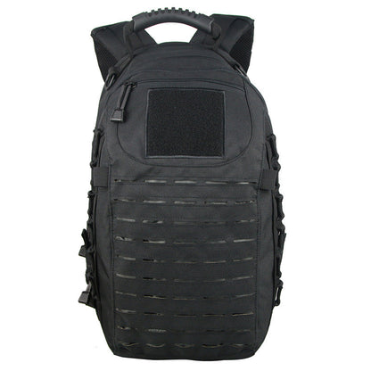 Wolftraders wolfMission Lasercut Tactical Backpack Black Main