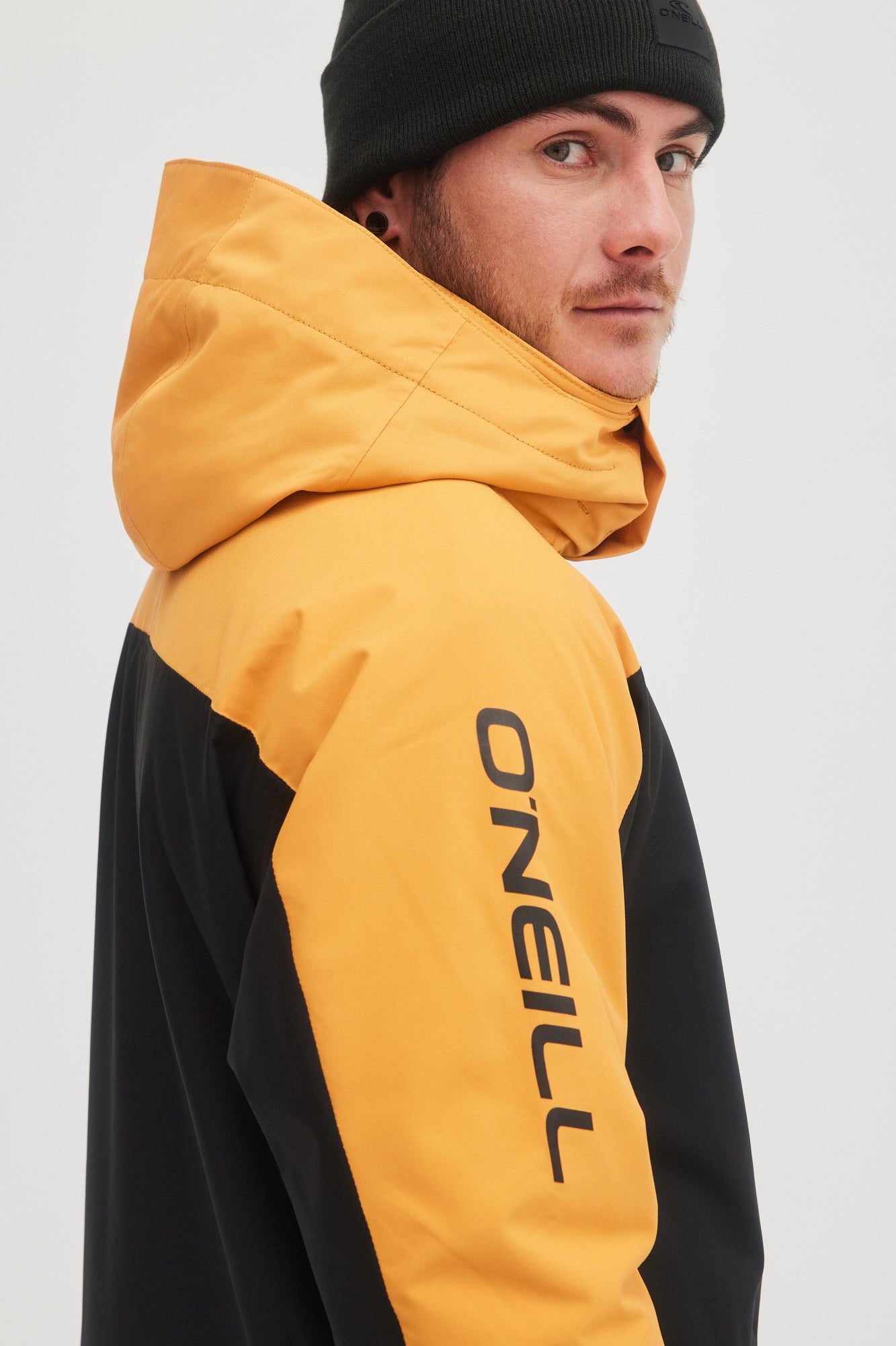 Oneill Mens Guys Mans Diabase Jacket 10K Waterproof Ski and Snowboard Winter Coat Nugget Color Block Side 2