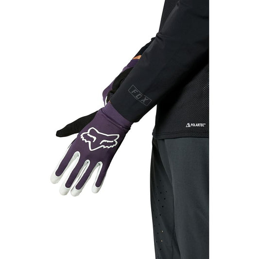 Fox Racing Men's Flexair Lightweight Breathable MTB Mountain Bike Glove Dark Purple Main