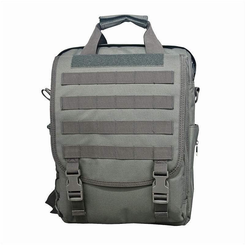 Wolftraders MultiWolf Multi Function Tactical Laptop Bag Backpack Grey Gray