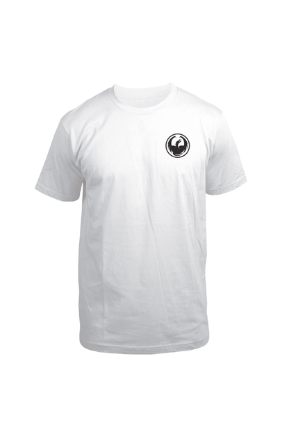 Dragon Icon Chest Staple Line T-Shirt