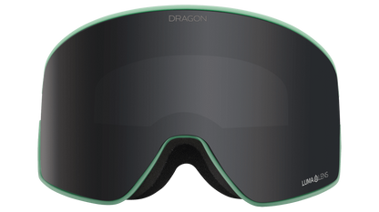 Dragon Alliance PXV2 Quick Change Flat Lens Ski Snowboard Goggles 686 Collaboration Teal Dark Smoke Grey Lens Front Face