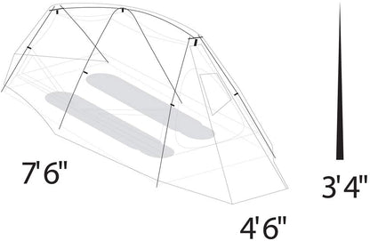 eureka timberline 2 tent Eureka! Alpenlite 2XT 2-Person Backpacking Tent – Emachinez