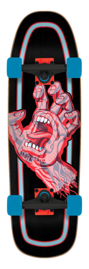 Santa Cruz Decoder Hand 9.51in x 32.26in Longboard Complete Bottom