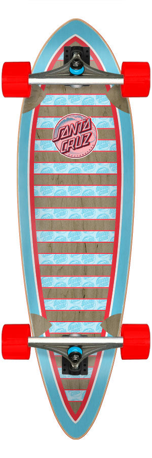 Santa Cruz Decoder Wave 9.20in x 33in Longboard Complete Bottom