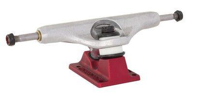 Indpendent Stage XI Hollow Delfino Silver/Red Standard Skateboard Trucks Back Angle