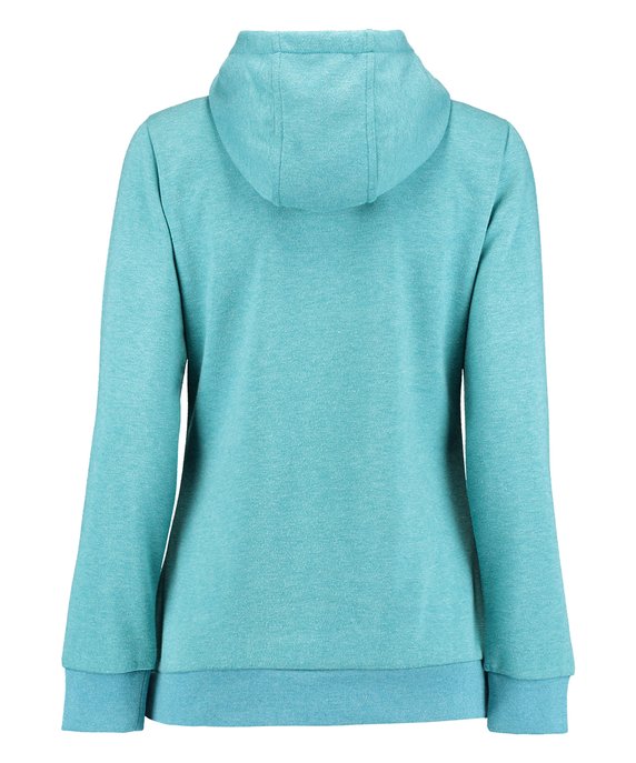 Oneill Womens Ladies 91 Exitreme 1991 Pullover Hooded Sweater Bondi Blue Teal back