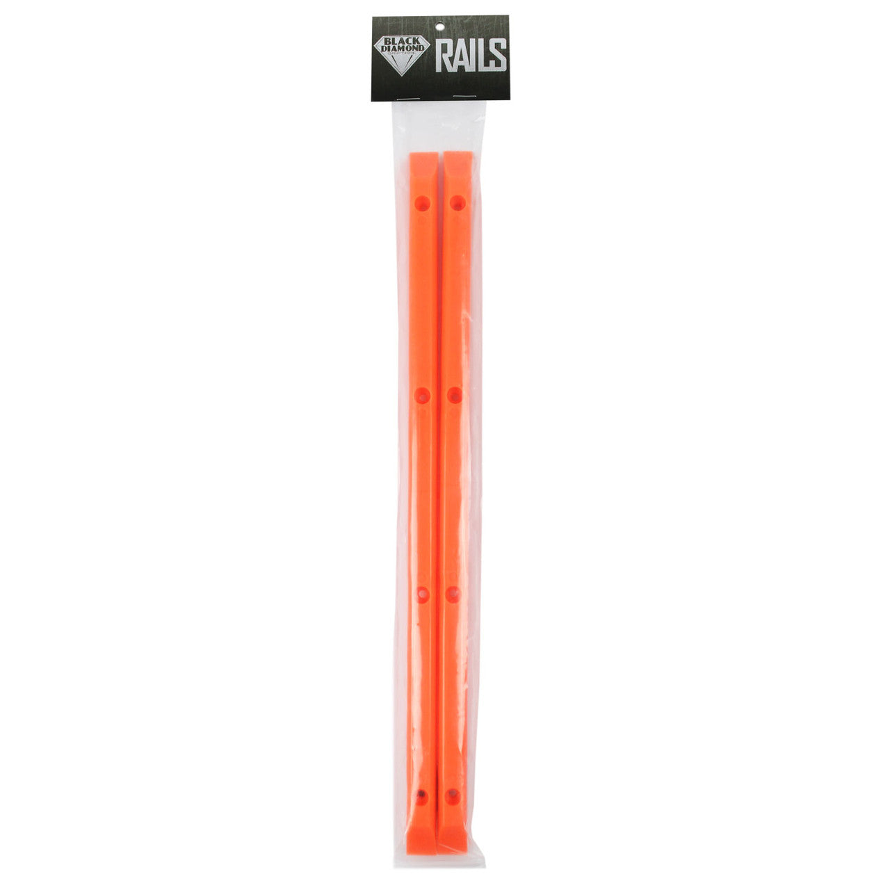 Black Diamond Neon Orange Skateboard Rails Packaging