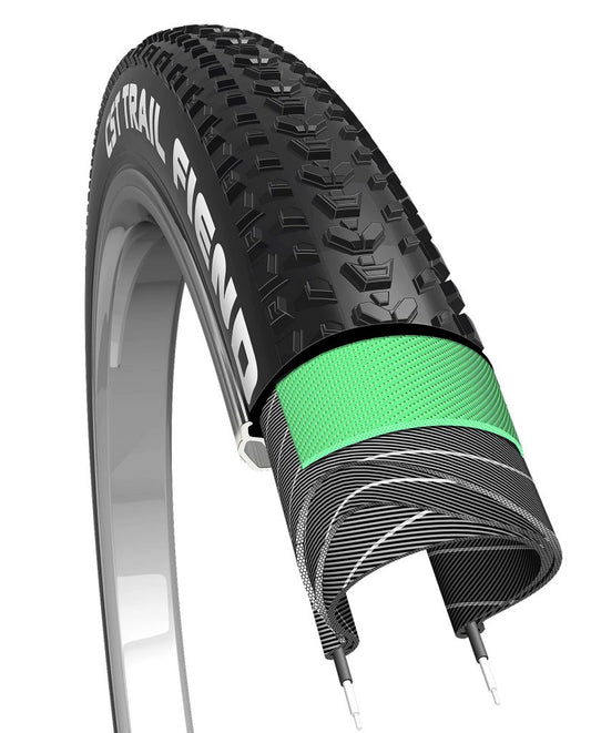 CST Trail Fiend 27.5 inch x 2.25 inch Folding MTB Mountain Bike Tire Black