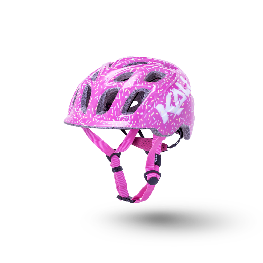 Kali Protectives Chakra Child Bike Helmet Pink Main Front Angle