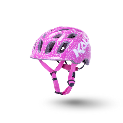 Kali Protectives Chakra Child Bike Helmet Pink Main Front Angle